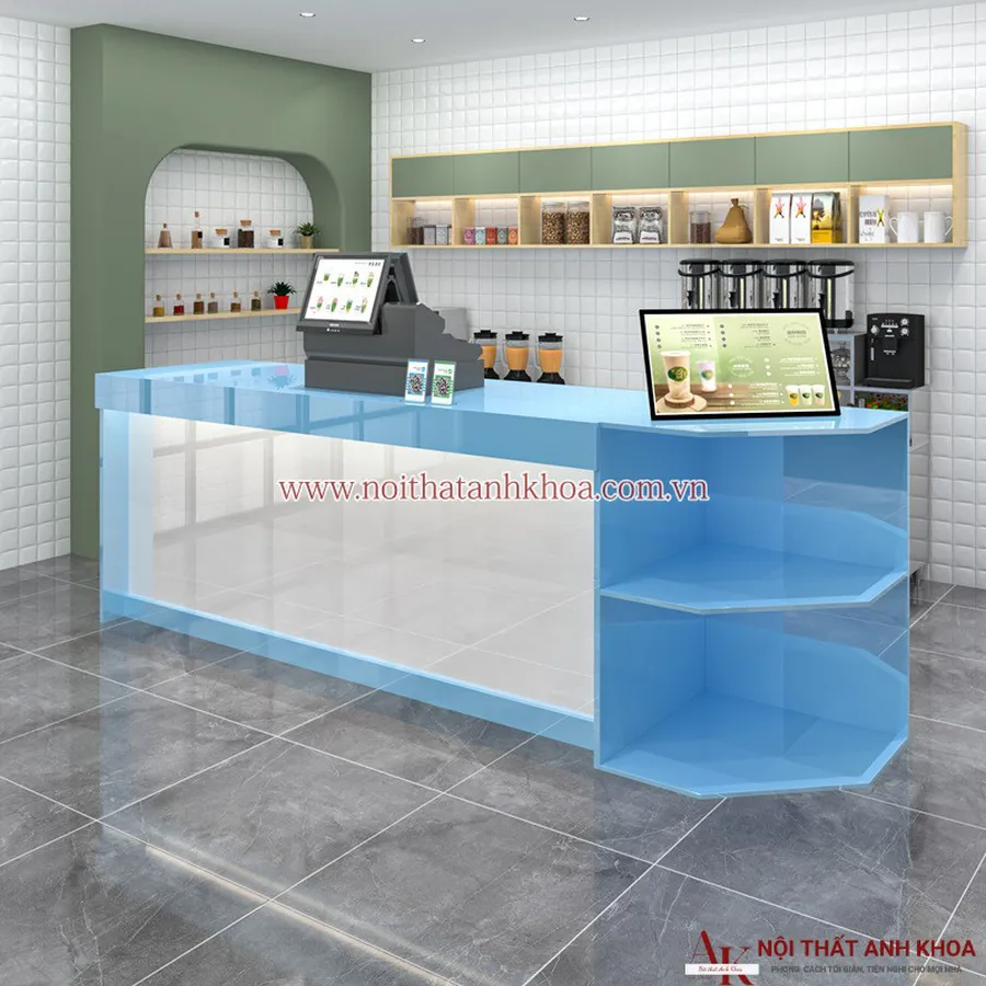 Quầy Lễ Tân Đẹp Hiện Đại Đa Dạng Màu Sắc Mẫu Mã