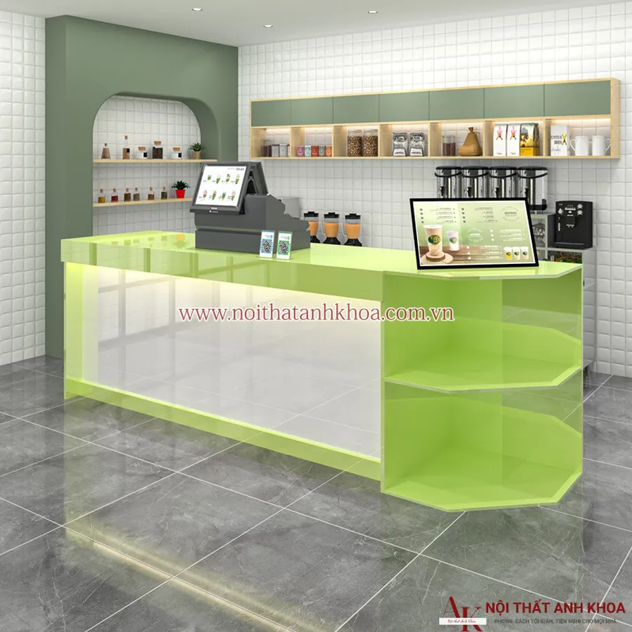 Quầy Lễ Tân Đẹp Hiện Đại Đa Dạng Màu Sắc Mẫu Mã