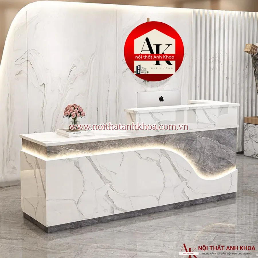 Quầy Lễ Tân Khách Sạn Đẹp Hiện Đại Giá Tốt TPHCM
