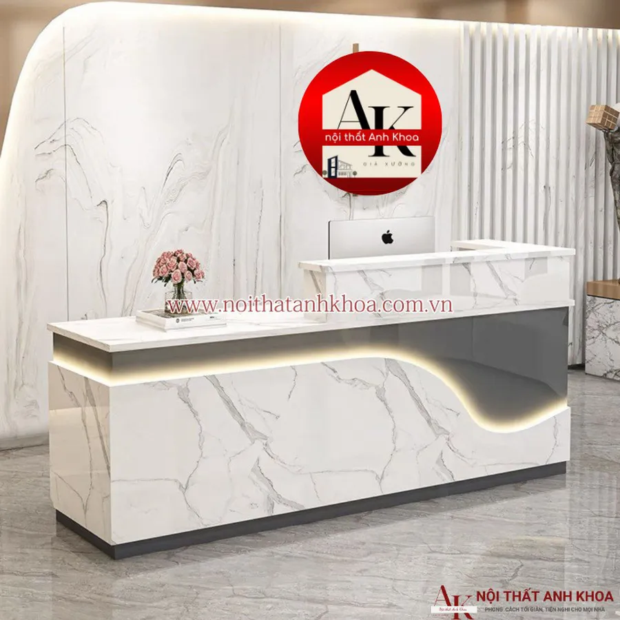 Quầy Lễ Tân Khách Sạn Đẹp Hiện Đại Giá Tốt TPHCM