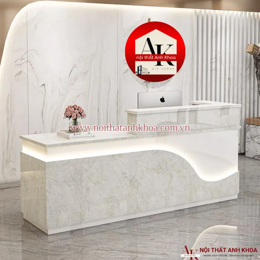 Quầy Lễ Tân Khách Sạn Đẹp Hiện Đại Giá Tốt TPHCM