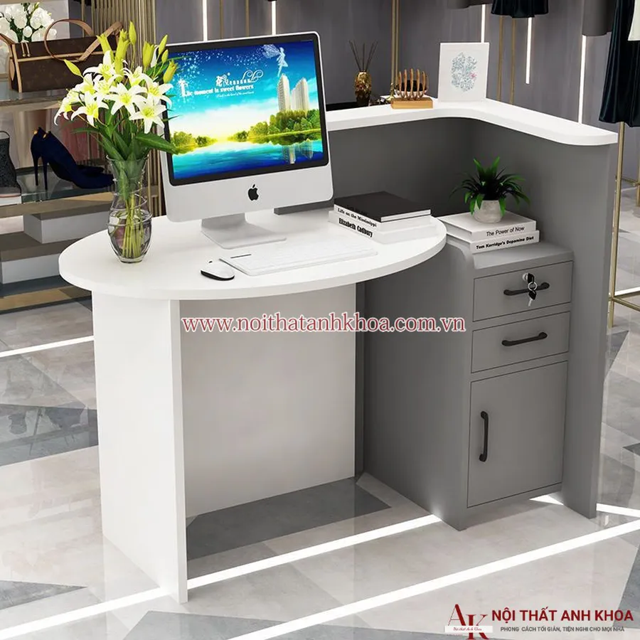 Quầy Lễ Tân Mini Đẹp Hiện Đại Giá Rẻ