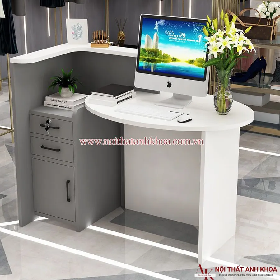 Quầy Lễ Tân Mini Đẹp Hiện Đại Giá Rẻ