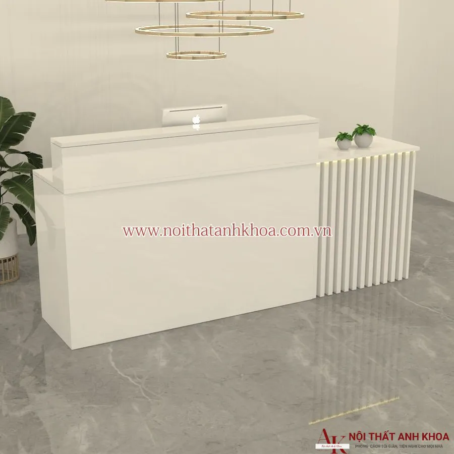 Quầy Lễ Tân Nhỏ Đẹp Hiện Đại Sang Trọng