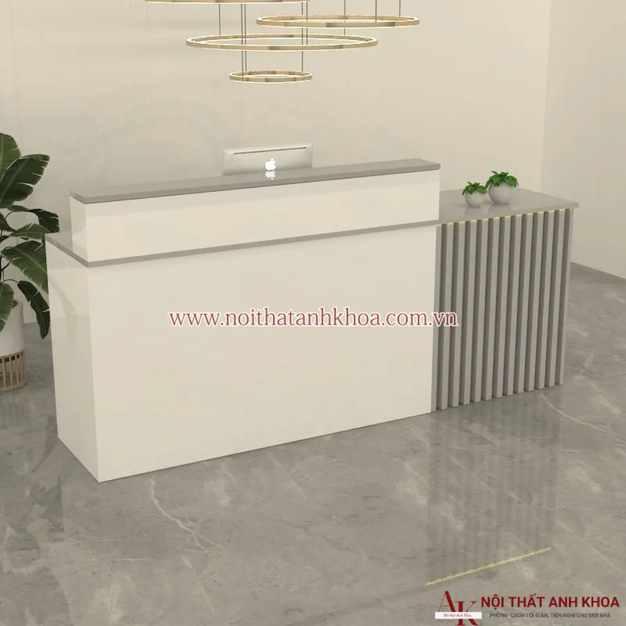 Quầy Lễ Tân Nhỏ Đẹp Hiện Đại Sang Trọng