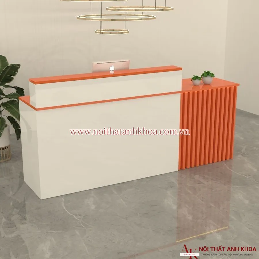 Quầy Lễ Tân Nhỏ Đẹp Hiện Đại Sang Trọng