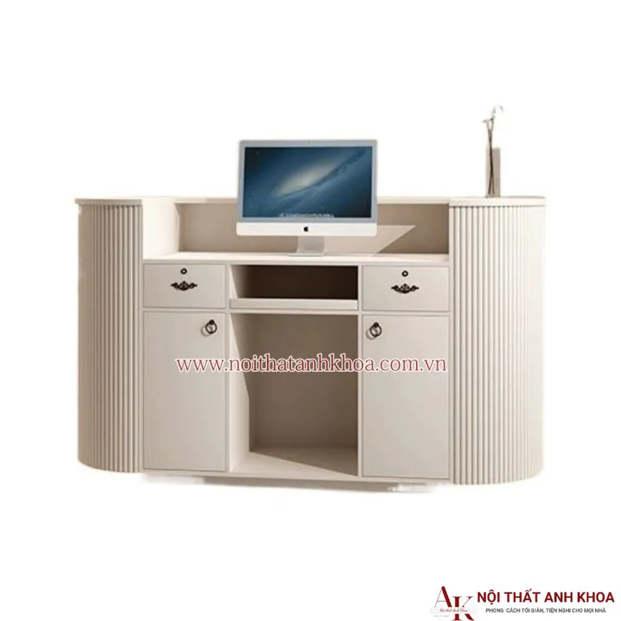 Quầy Lễ Tân Spa Nhỏ Đẹp Hiện Đại