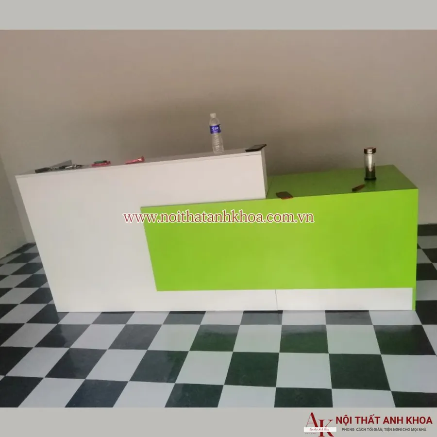 Quầy Lễ Tân Văn Phòng Chữ I Đẹp Hiện Đại Giá Rẻ