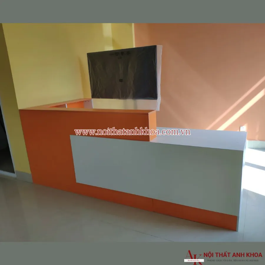 Quầy Lễ Tân Văn Phòng Chữ I Đẹp Hiện Đại Giá Rẻ