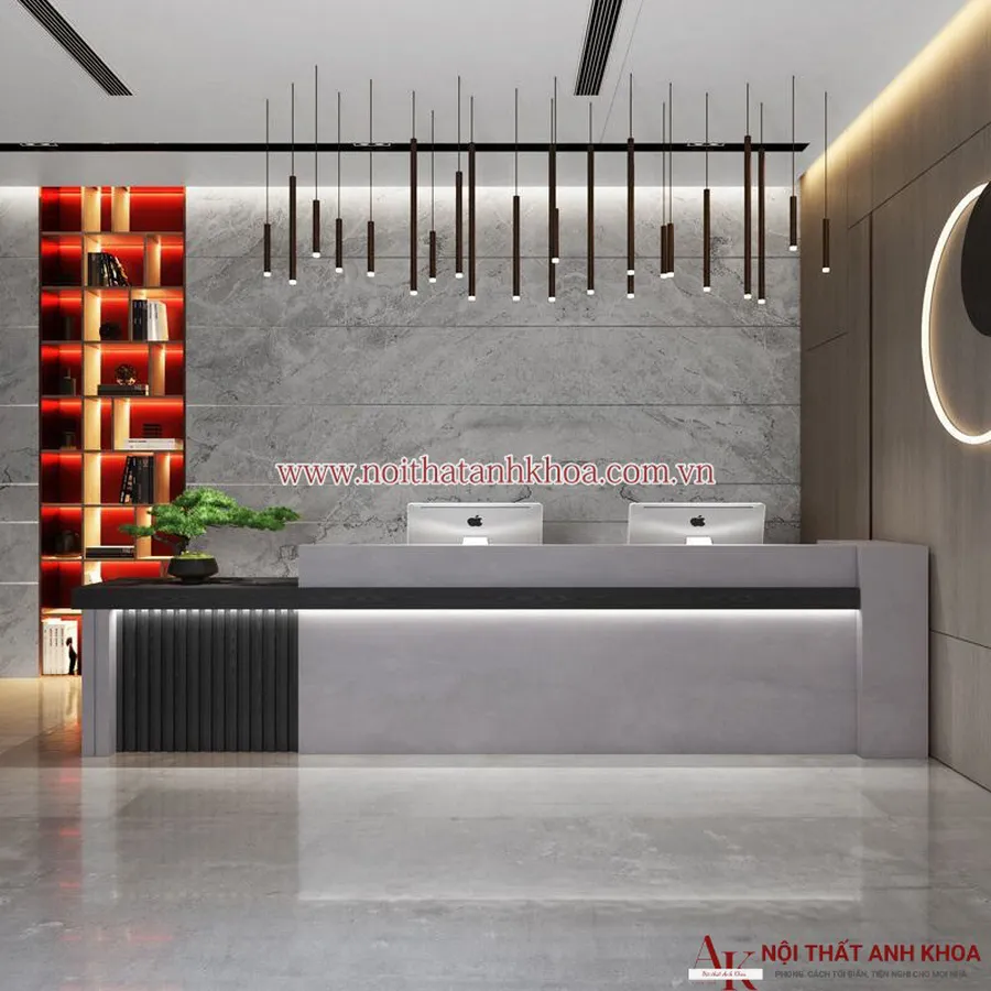 Quầy Lễ Tân Văn Phòng Đẹp Hiện Đại Giá Rẻ
