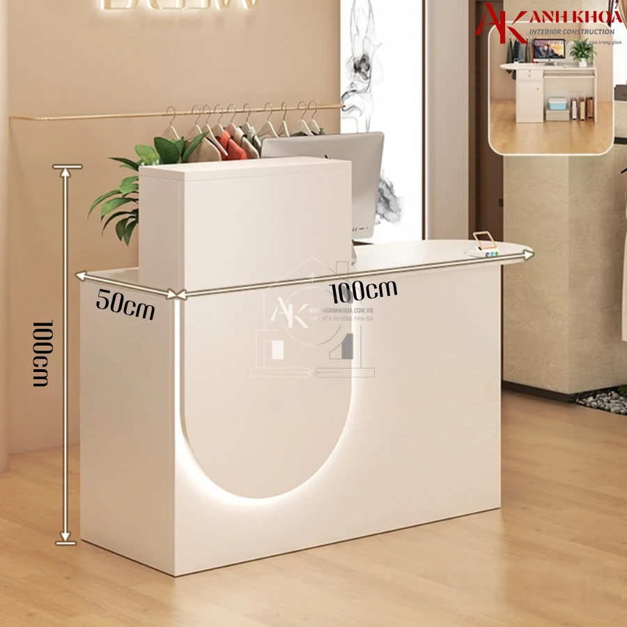 Quầy Tính Tiền Nhỏ Gọn Tiện Ích