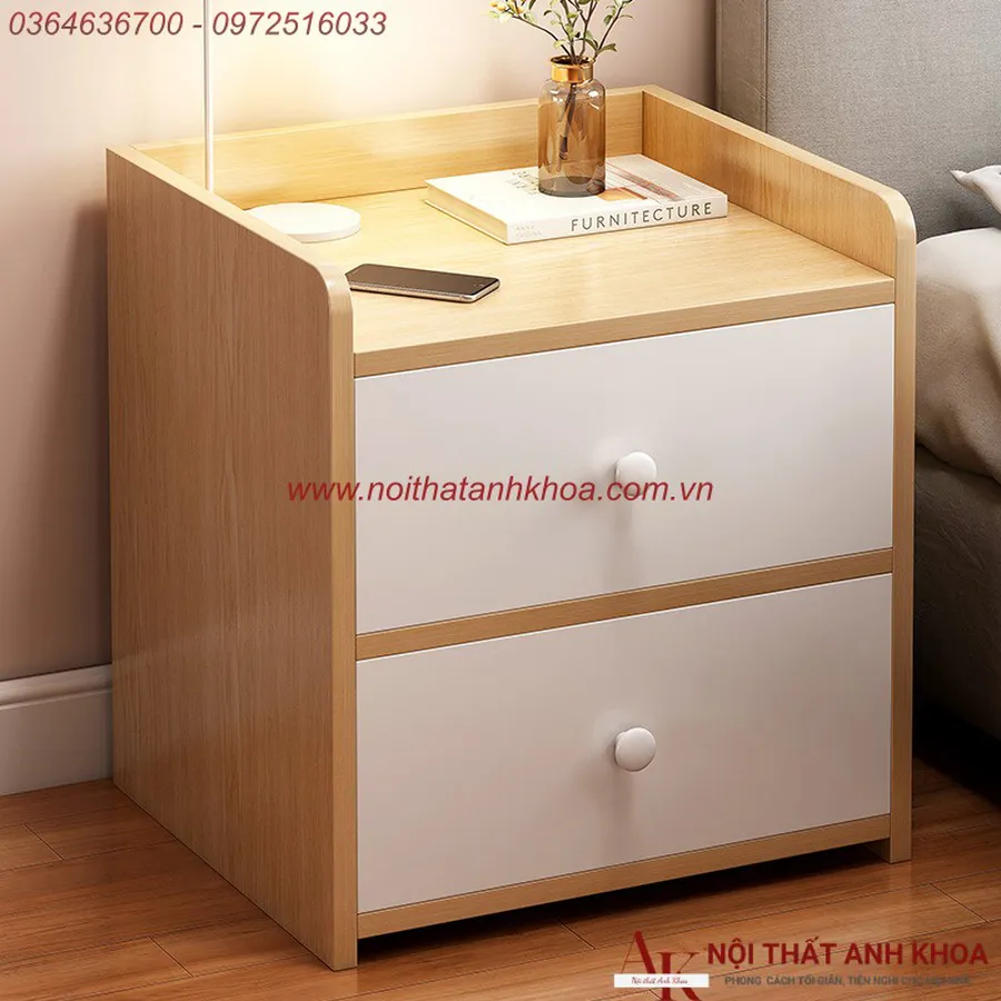 Tab Đầu Giường Gỗ Ép Cao Cấp Đẹp Hiện Đại