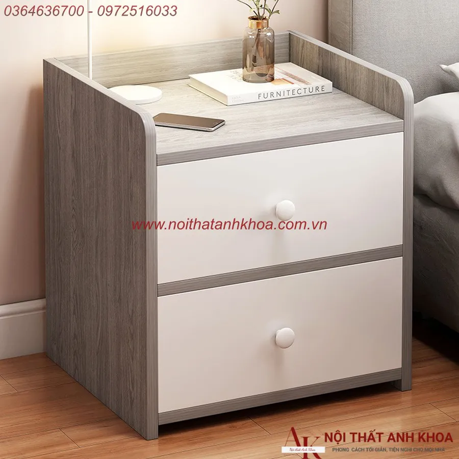 Tab Đầu Giường Gỗ Ép Cao Cấp Đẹp Hiện Đại