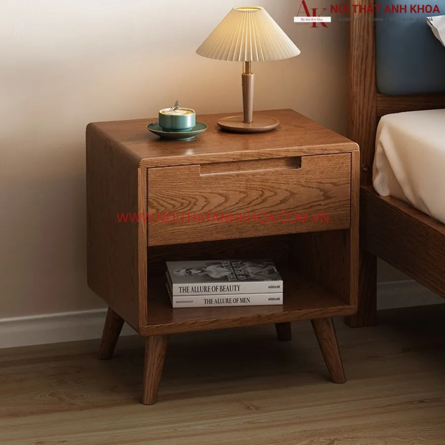 Tab Đầu Giường Gỗ Tự Nhiên Cao Cấp