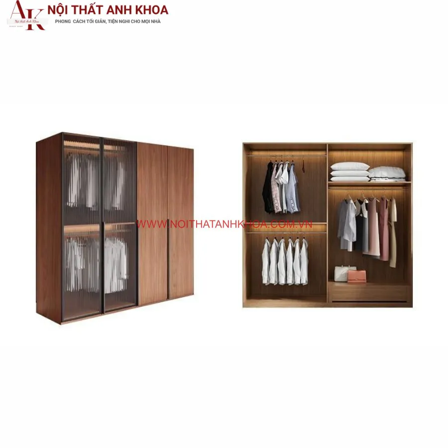 Tủ Áo Cánh Kính Mẫu Mã Đẹp Hiện Đại