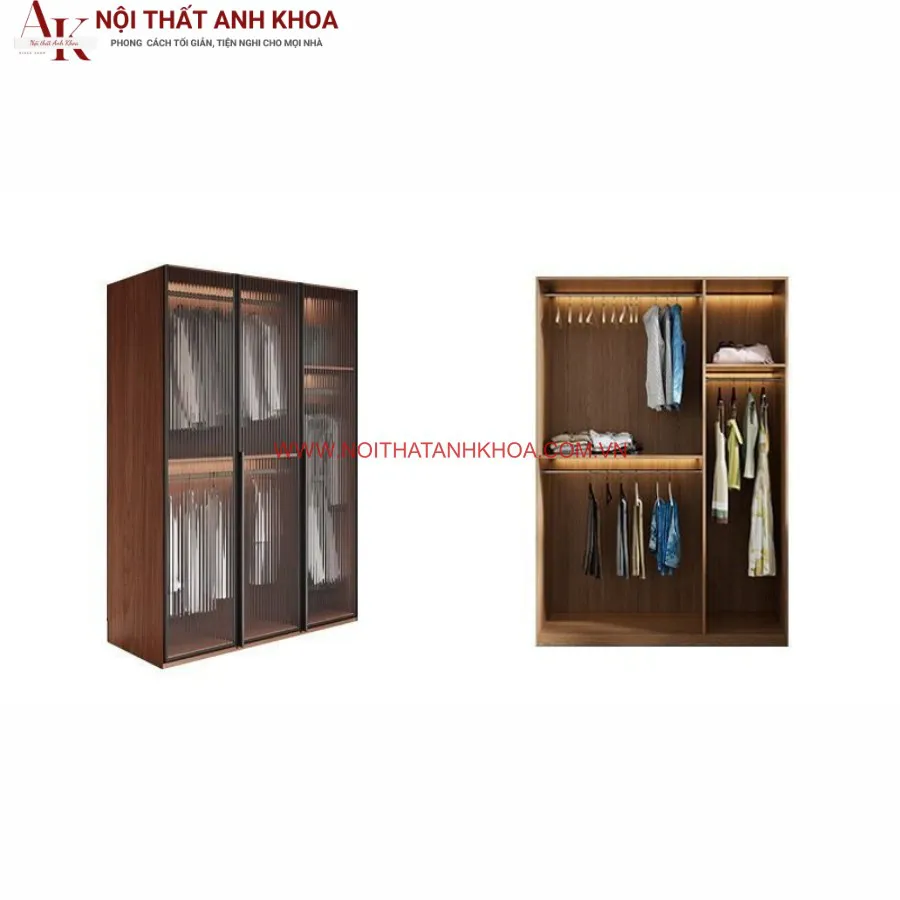 Tủ Áo Cánh Kính Mẫu Mã Đẹp Hiện Đại