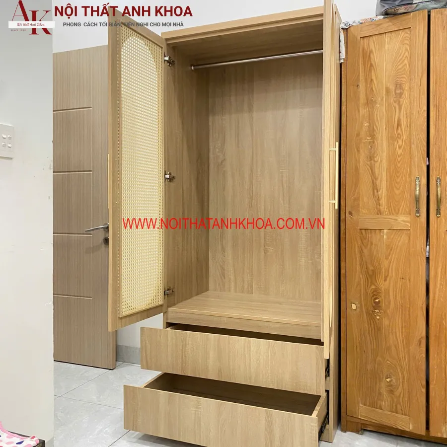 Tủ Quần Áo Hiện Đại Gỗ Công Nghiệp Cao Cấp