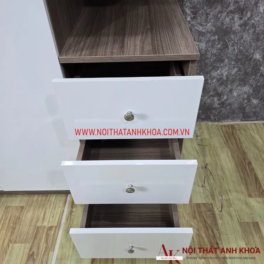 Tủ Áo Gỗ Công Nghiệp 3 Cánh Đẹp Hiện Đại Giá Rẻ
