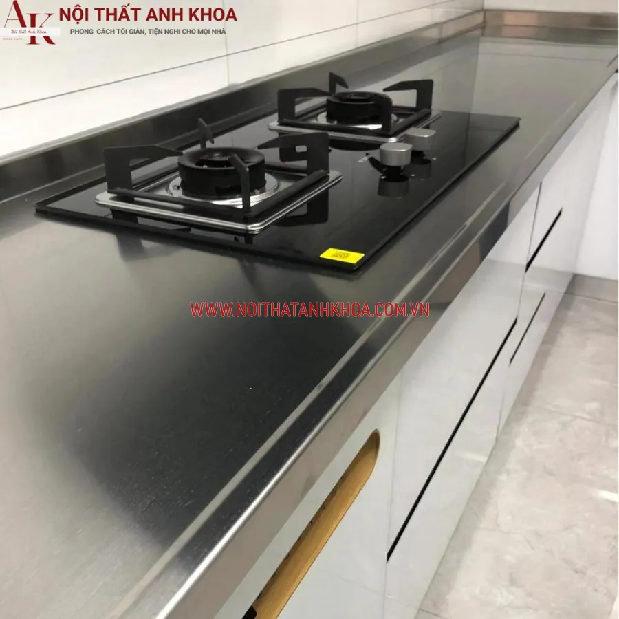 Tủ Bếp Acrylic Chữ I Đẹp Bền Sang Trọng