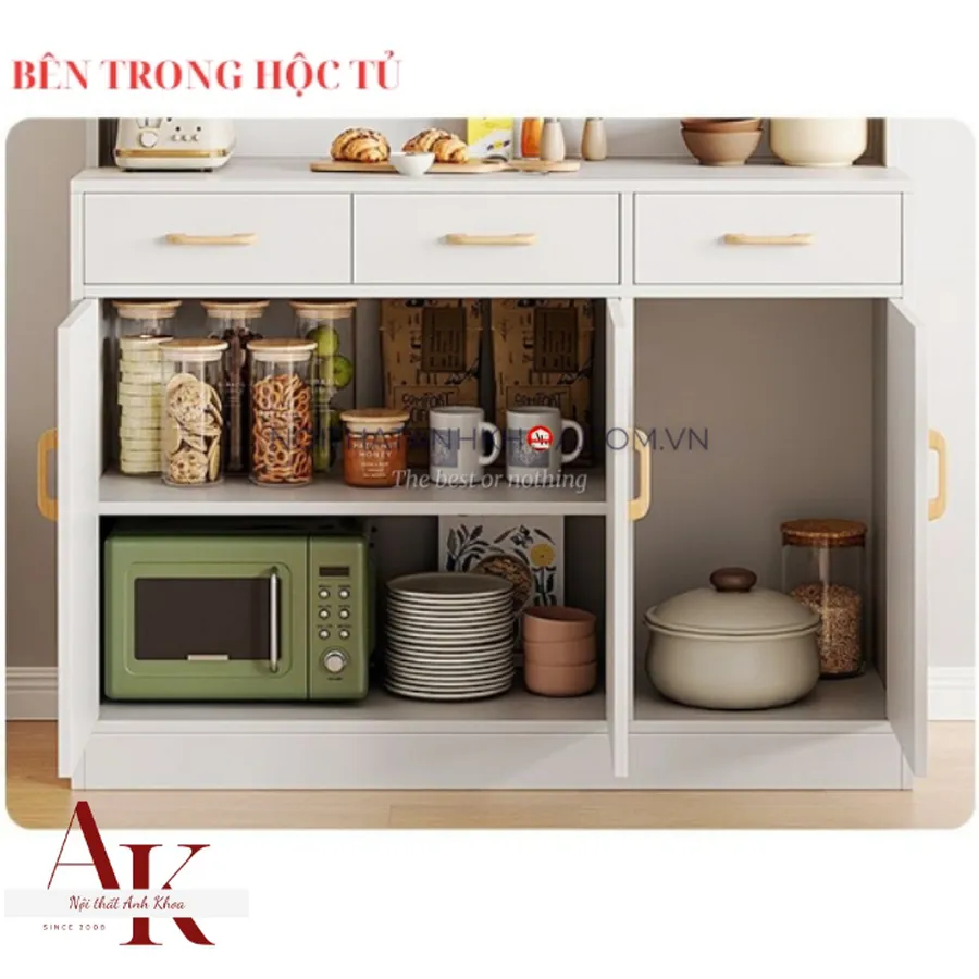 Tủ Bếp Đẹp Gỗ Mdf Hiện Đại Tiện Nghi Giá Thành Phù Hợp