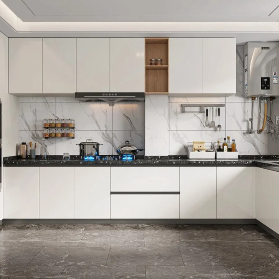 Tủ Bếp Gỗ Công Nghiệp MDF Cao Cấp Chống Ẩm Giá Tốt