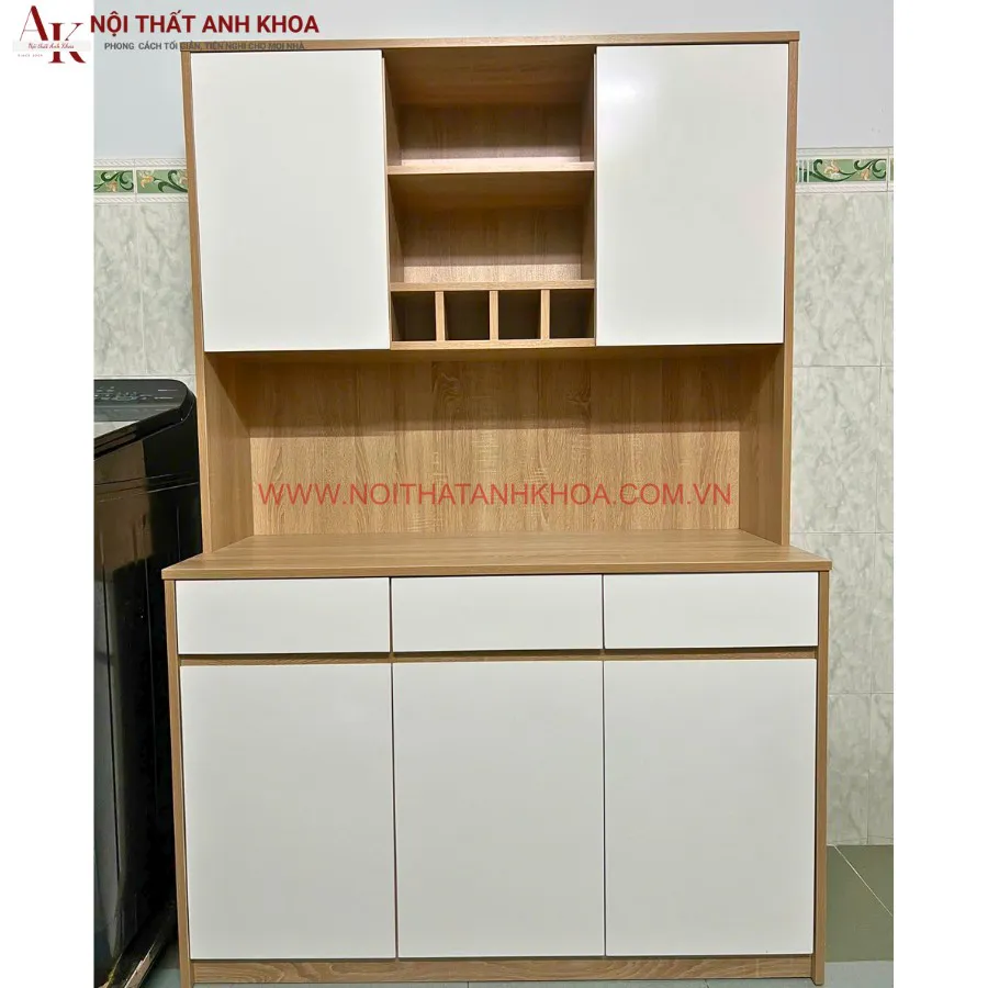 Tủ Bếp Mini Cho Phòng Trọ Gỗ Công Nghiệp Chống Ẩm
