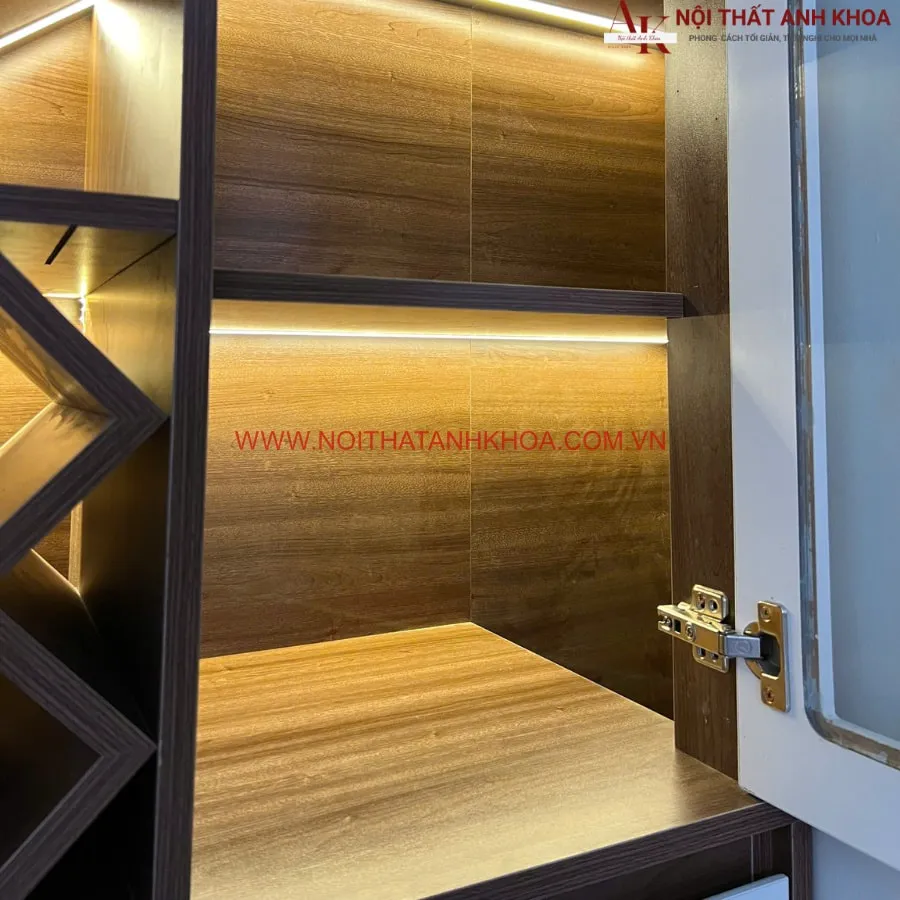 Tủ Cầu Thang Hiện Đại Thiết Kế Tối Giản