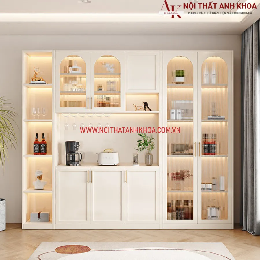 Tủ Đa Năng Gỗ MDF Thiết Kế Hiện Đại Thông Minh