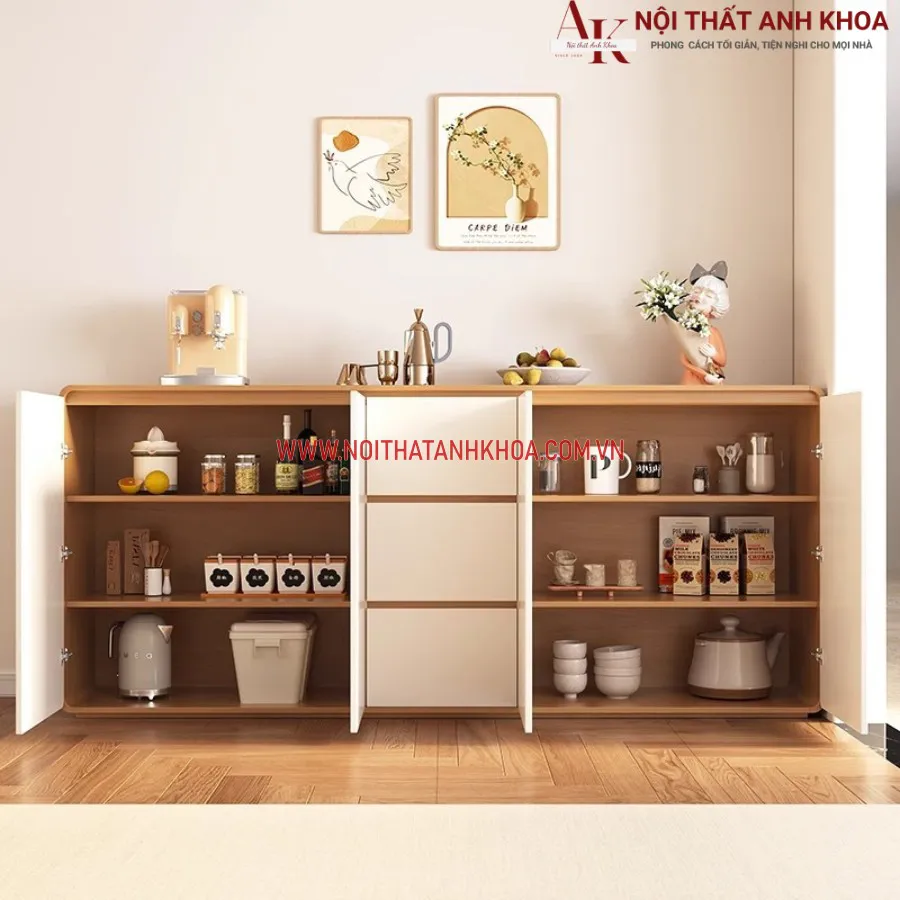 Tủ Đa Năng Nhà Bếp Gỗ MDF Cao Cấp Giá Rẻ