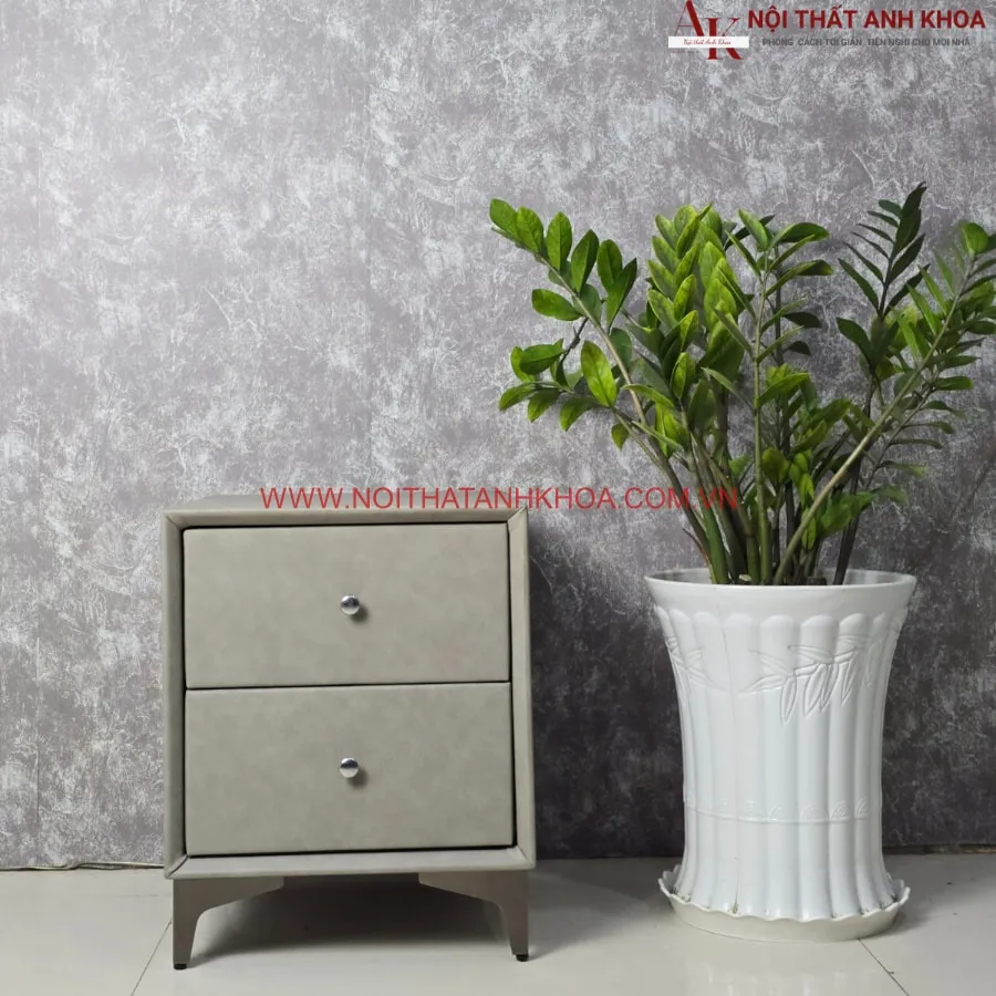 Tủ Đầu Giường Gỗ MDF Bọc Nệm Đẹp Giá Rẻ