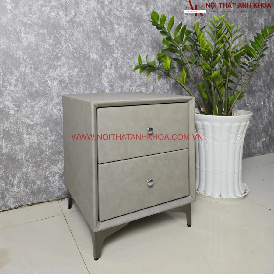 Tủ Đầu Giường Gỗ MDF Bọc Nệm Đẹp Giá Rẻ
