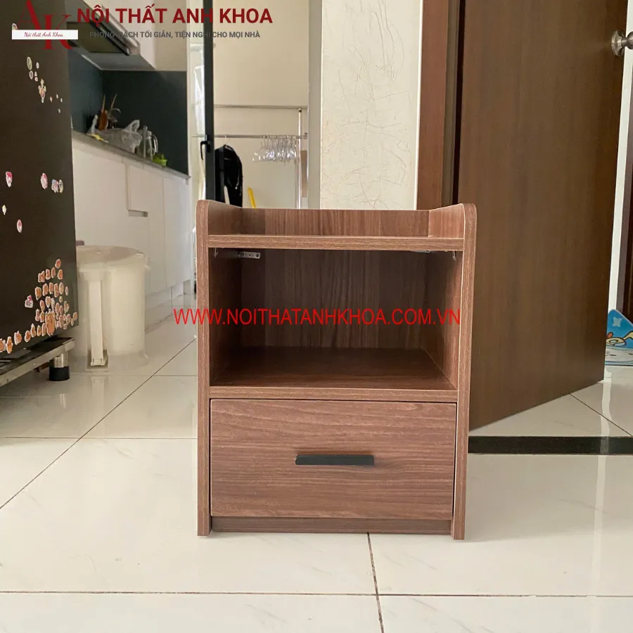 Tủ Đầu Giường Giá Rẻ Gỗ MDF Đẹp Sang Trọng