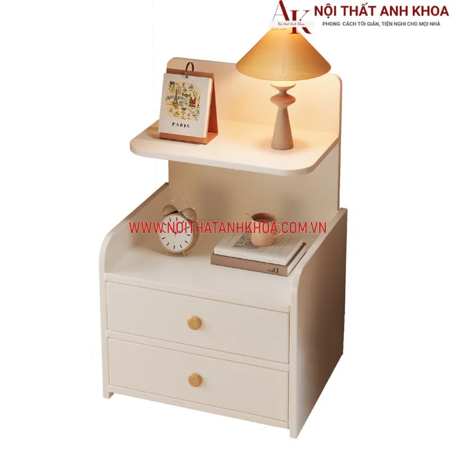 Tủ Đầu Giường Thông Minh Gỗ Công Nghiệp Đẹp Hiện Đại