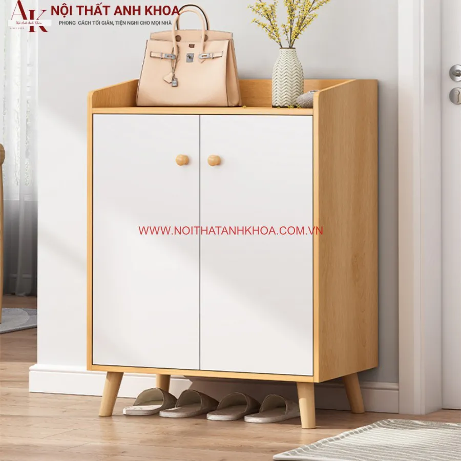 Tủ Để Giày Dép Gỗ Công Nghiệp Đẹp Cao Cấp