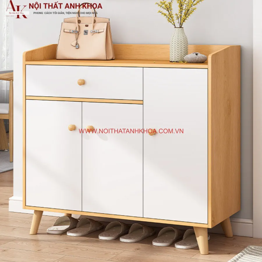 Tủ Để Giày Dép Gỗ Công Nghiệp Đẹp Cao Cấp