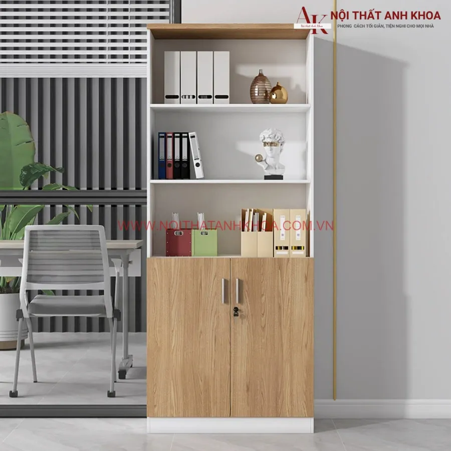 Tủ Hồ Sơ Văn Phòng Gỗ Công Nghiệp Giá Rẻ