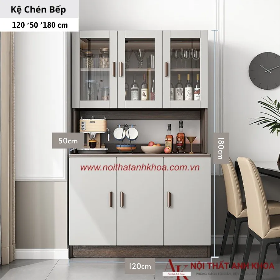 Tủ Đựng Chén Bát Thông Minh Gỗ MDF Cao Cấp Giá Rẻ