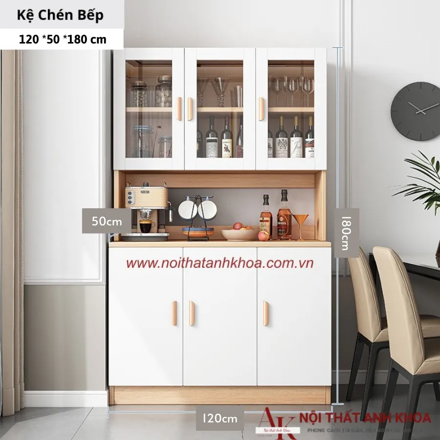 Tủ Đựng Chén Bát Thông Minh Gỗ MDF Cao Cấp Giá Rẻ