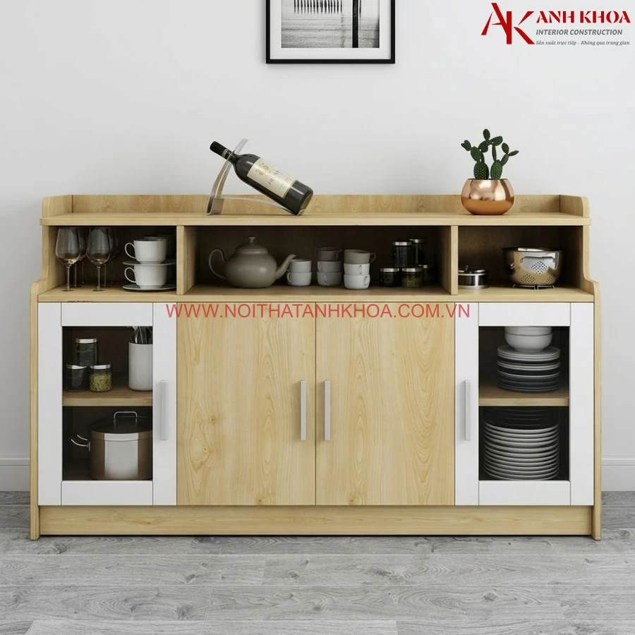 Tủ Đựng Đồ Nhà Bếp Gỗ Công Nghiệp Giá Tốt