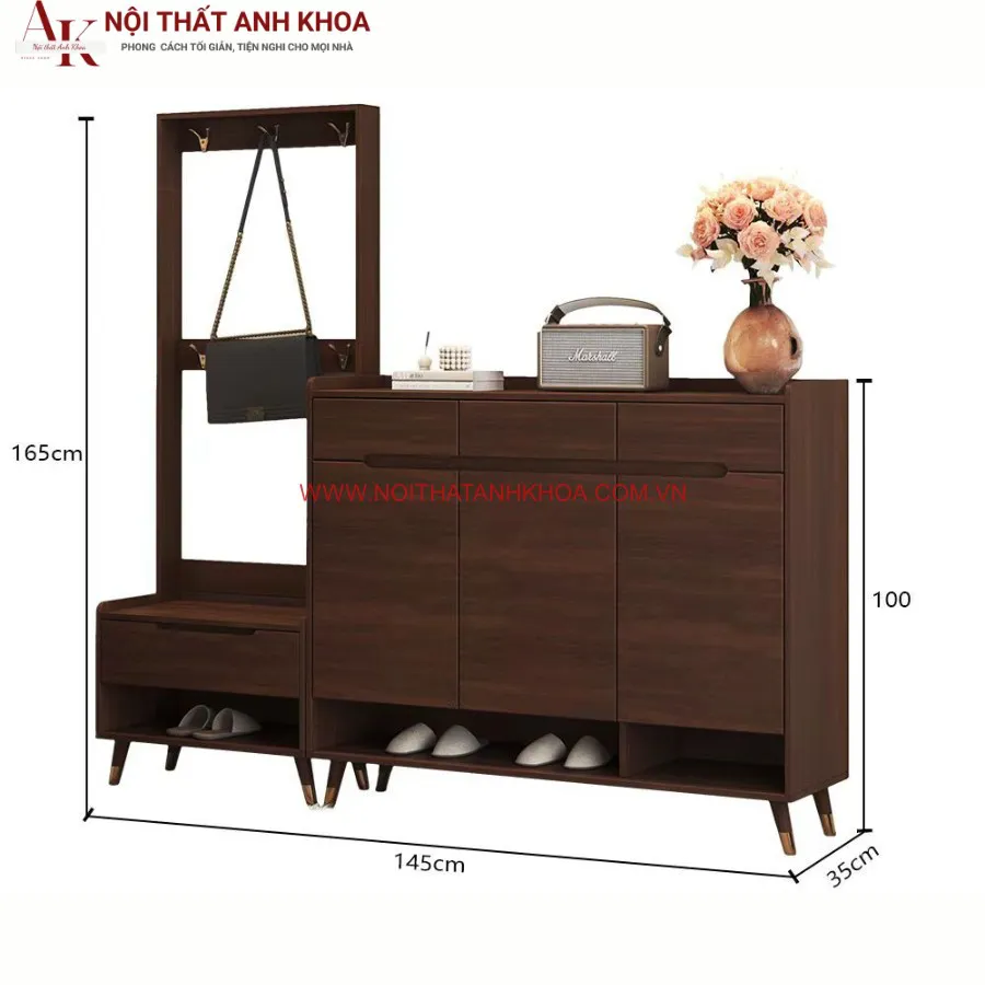 Tủ Đựng Giày Dép Đa Năng Gỗ Công Nghiệp Cao Cấp