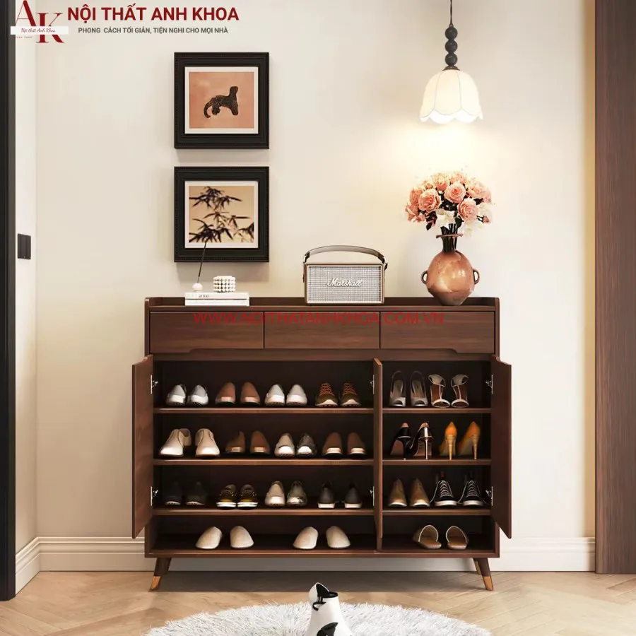 Tủ Đựng Giày Dép Đa Năng Gỗ Công Nghiệp Cao Cấp