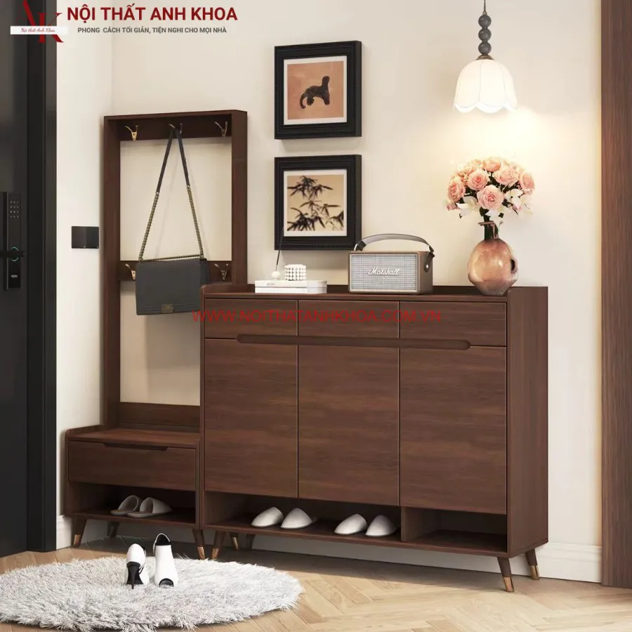 Tủ Đựng Giày Dép Đa Năng Gỗ Công Nghiệp Cao Cấp