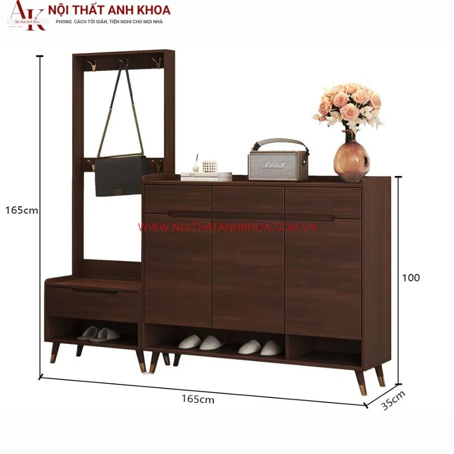 Tủ Đựng Giày Dép Đa Năng Gỗ Công Nghiệp Cao Cấp