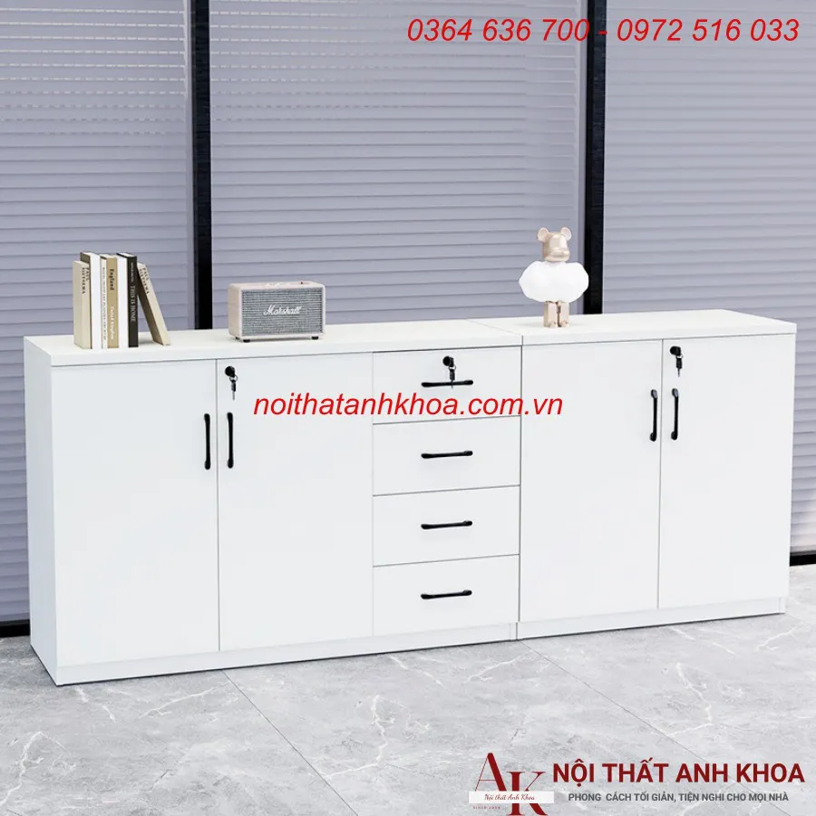 Tủ Đựng Hồ Sơ Văn Phòng Gỗ Công Nghiệp Giá Tốt