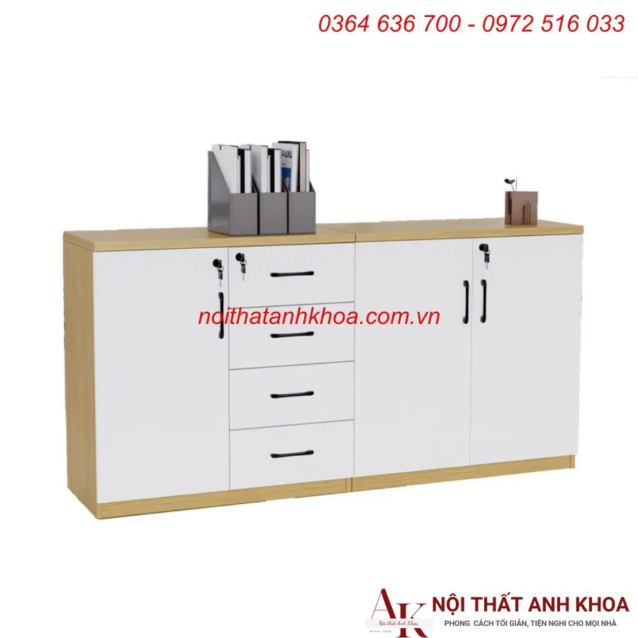 Tủ Đựng Hồ Sơ Văn Phòng Gỗ Công Nghiệp Giá Tốt