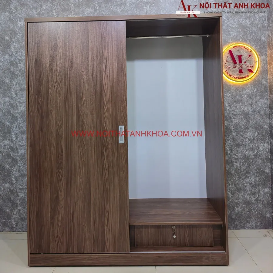 Tủ Đựng Quần Áo Gỗ Công Nghiệp Đẹp Giá Rẻ