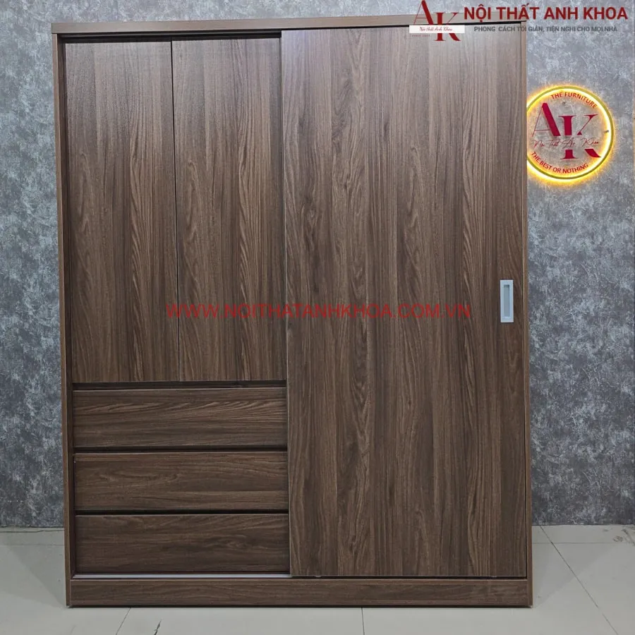 Tủ Đựng Quần Áo Gỗ Công Nghiệp Đẹp Giá Rẻ