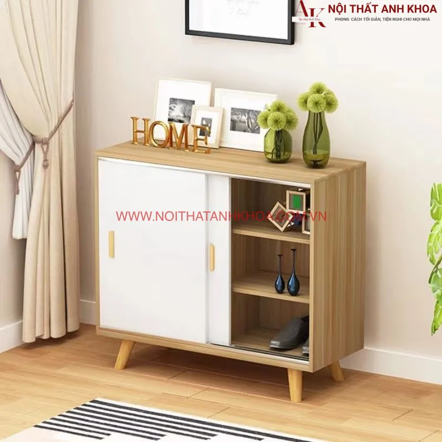 Tủ Giày Cửa Lùa Dành Cho Không Gian Nhỏ Hẹp