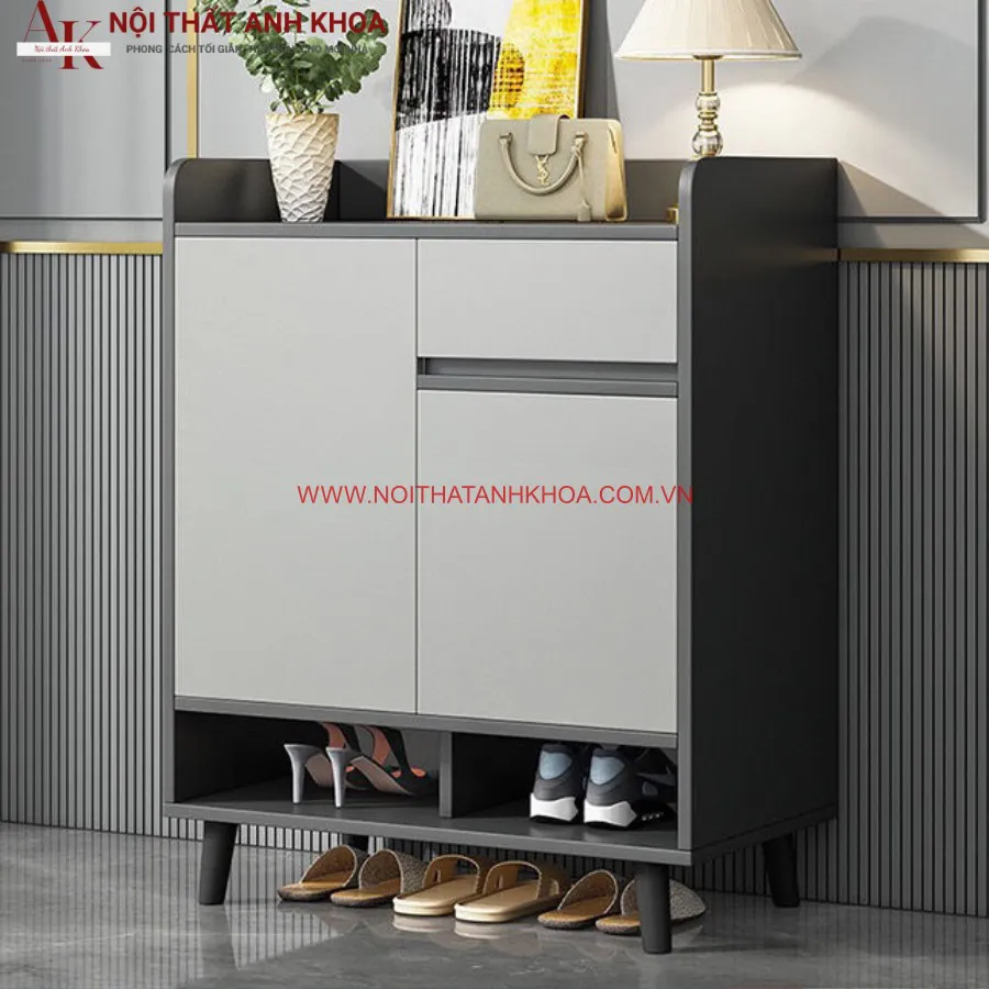 Tủ Giày Dép Chung Cư Gỗ Công Nghiệp Cao Cấp