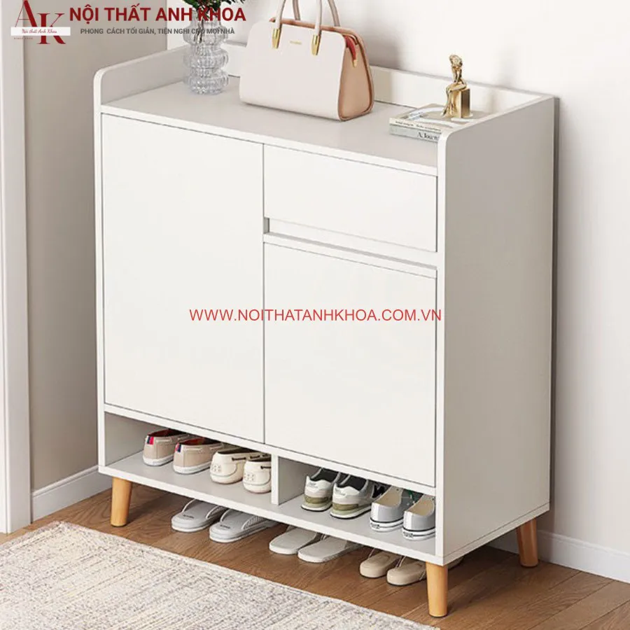 Tủ Giày Dép Chung Cư Gỗ Công Nghiệp Cao Cấp